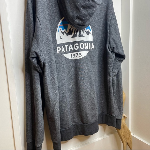 Patagonia The Fitz Roy Full-Zip Organic Cotton Sweater Men’s XL - Picture 8 of 9